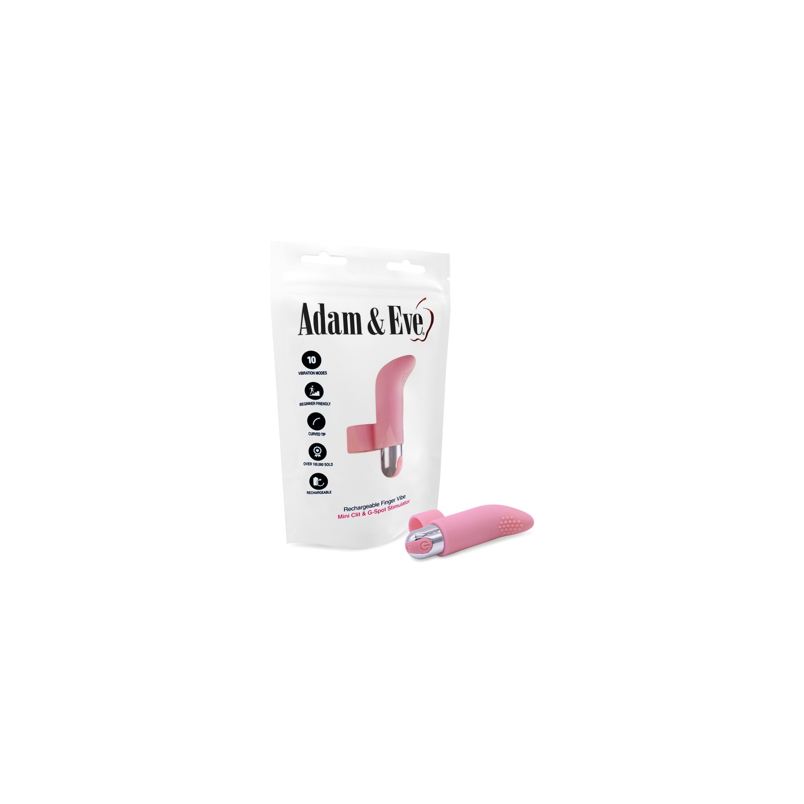 Vibrador de Dedo Recargable Adam & Eve