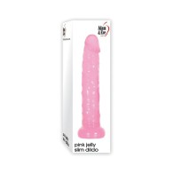 Dildo Rosa Jelly Slim de Adam & Eve