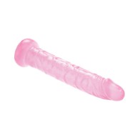 Adam & Eve Pink Jelly Slim Dildo