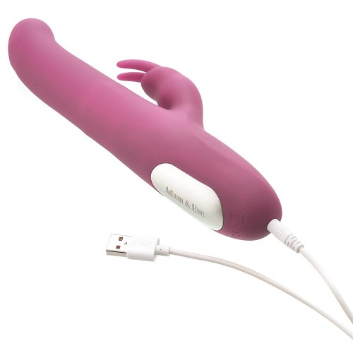 Vibrador rotatorio con conejo de Eve para placer extremo