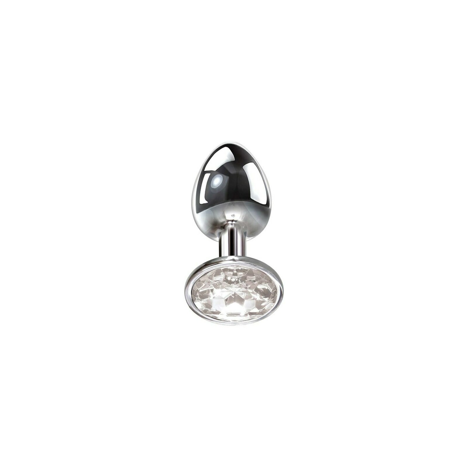 Adam & Eve Clear Gem Anal Plug Small