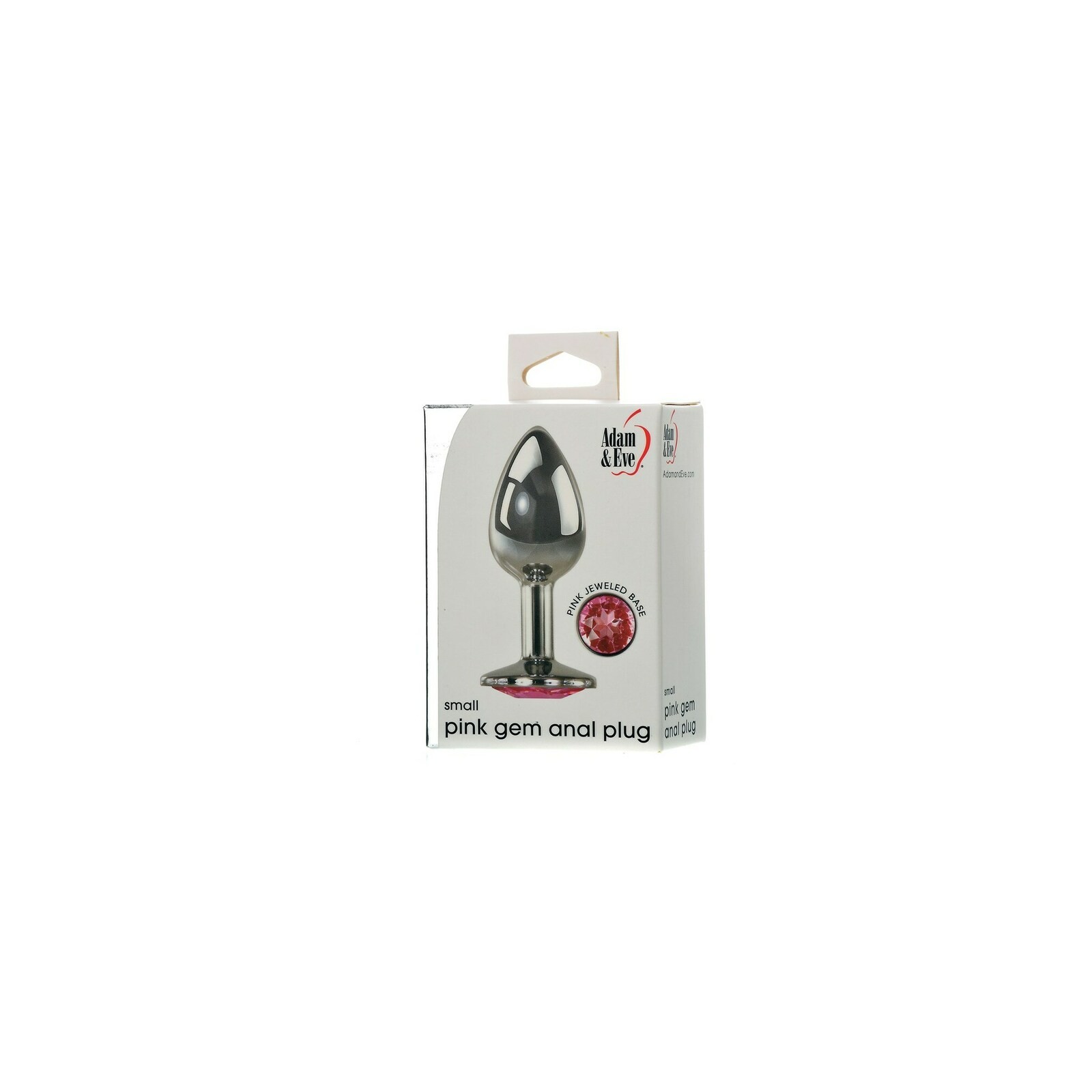 Adam & Eve Small Pink Gem Anal Plug