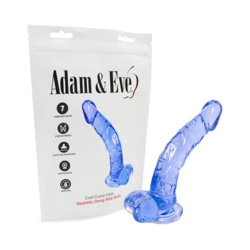 Adam & Eve Dildo de Gel Cool Curve