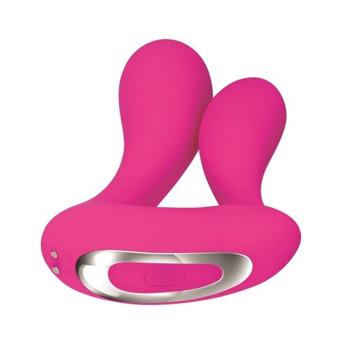 Vibrador de Doble Entrada con Control Remoto Adam & Eve