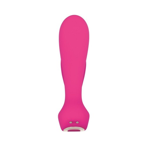 Vibrador de Doble Entrada con Control Remoto Adam & Eve