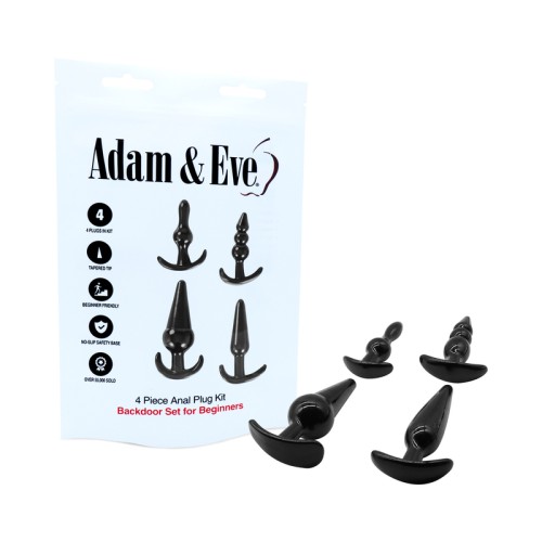 Adam & Eve 4-Piece Anal Plug Kit