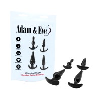 Adam & Eve 4-Piece Anal Plug Kit