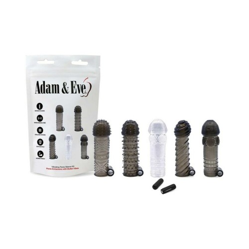 Kit de Fundas Vibrantes para Pene Adam & Eve para Mayor Placer