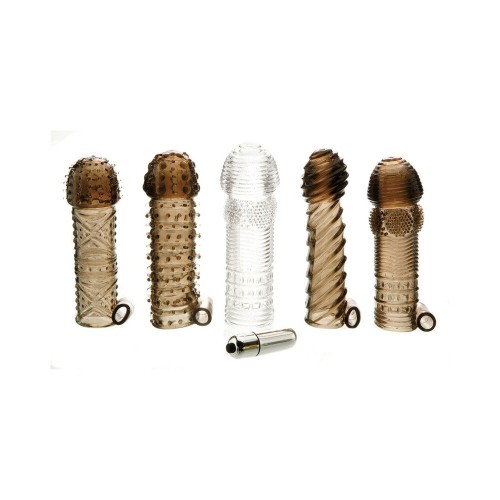 Kit de Fundas Vibrantes para Pene Adam & Eve para Mayor Placer