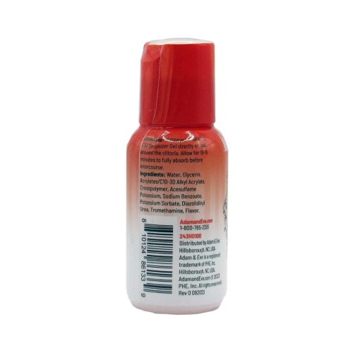 Adam & Eve Strawberry Clit Sensitizer Gel 1 oz