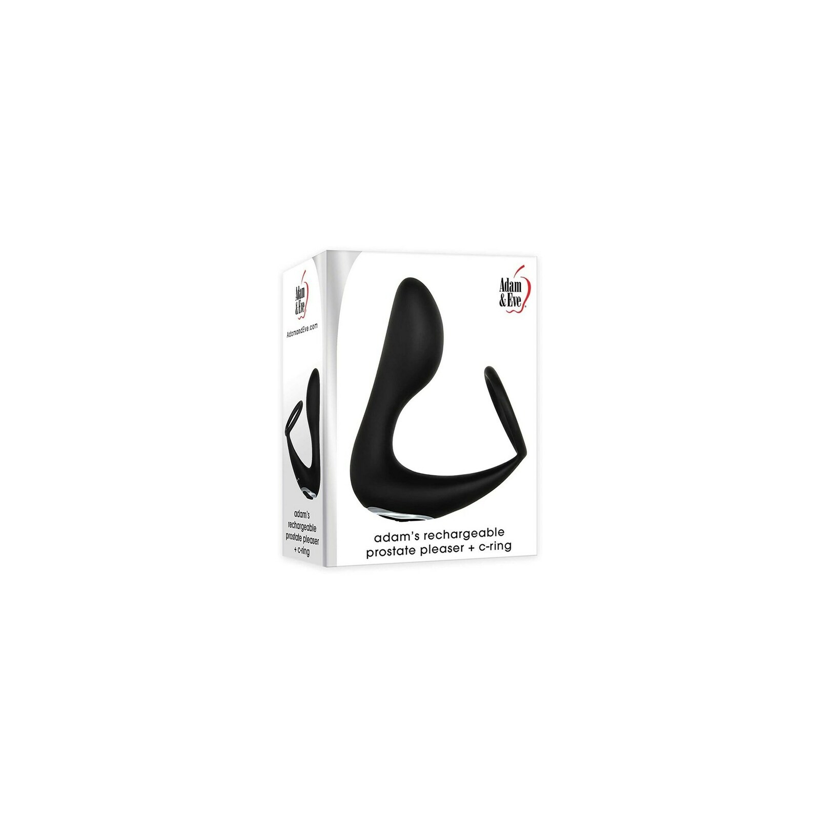 Adam & Eve Prostate Pleaser Recargable + Anillo C para Placer Supremo