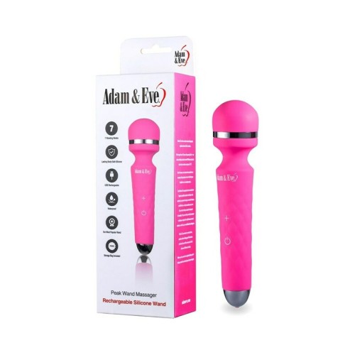 Masajeador Wand Peak de Adam & Eve para placer intenso