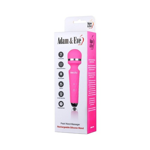 Masajeador Wand Peak de Adam & Eve para placer intenso