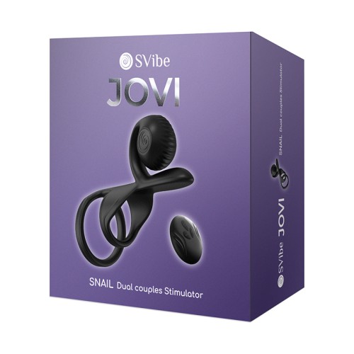 SVibe JOVI Couples Ring Black