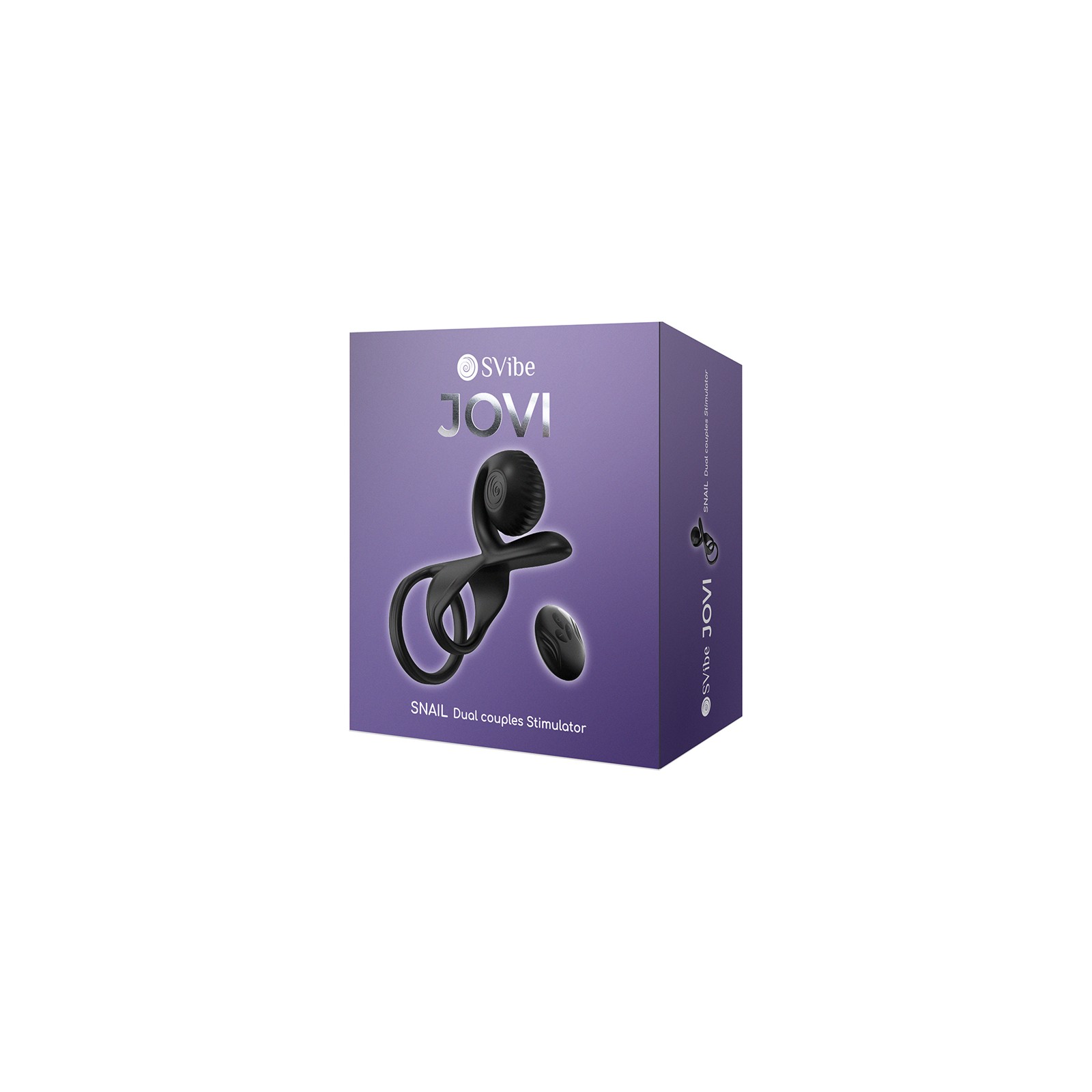 SVibe JOVI Couples Ring Black