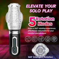 The Male Rose 3 Thrusting Rotating Masturbator