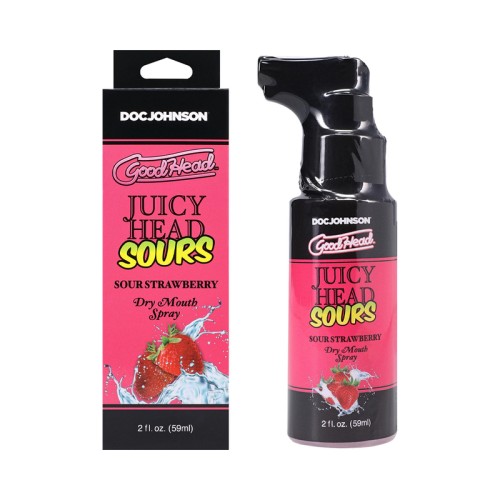 GoodHead Juicy Head Sour Strawberry Spray 2 oz