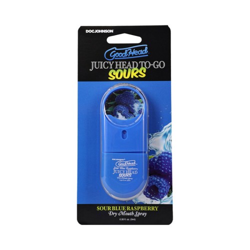 GoodHead Juicy Head Dry Mouth Spray Sour Blue Raspberry