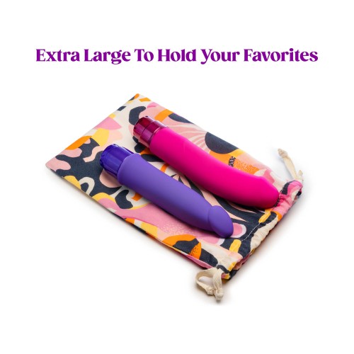 Cotton Storage Toy Bag for Discreet Essentials