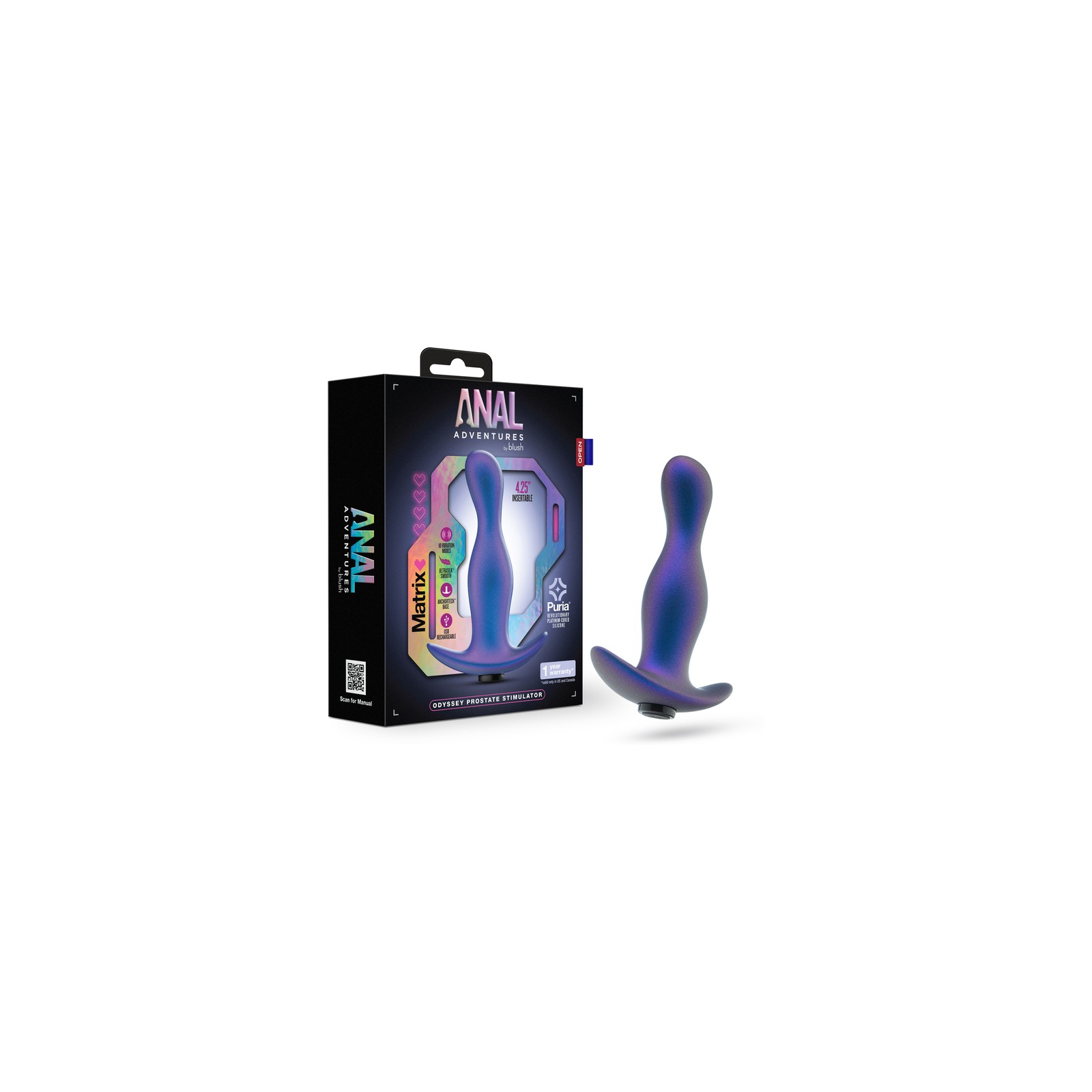 Matrix Odyssey Prostate Stimulator for Anal Exploration