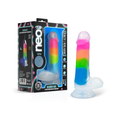 Dildo Glow-in-the-Dark Neo Elite - Placer Vibrante