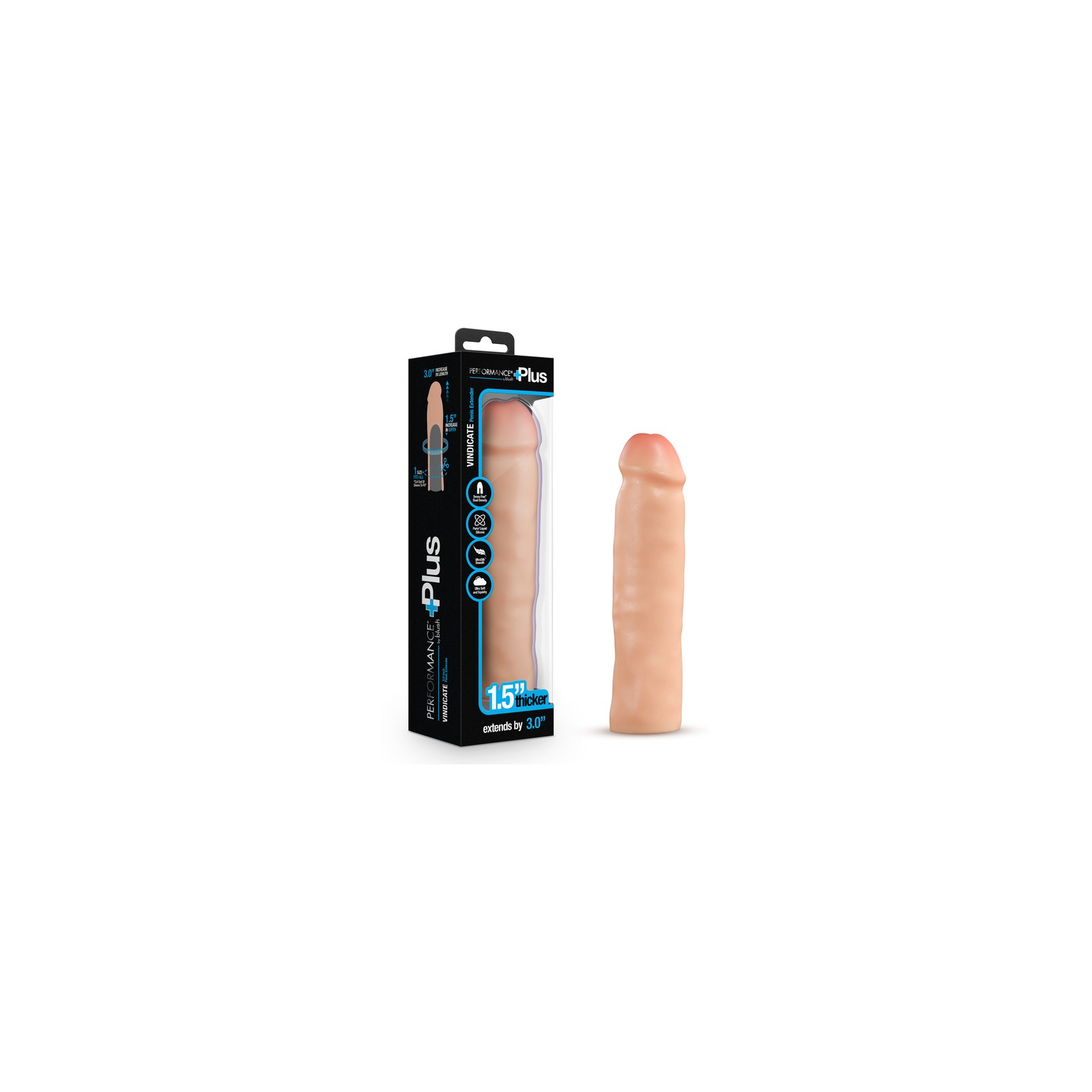 Extensor de Pene de Doble Densidad Performance Plus