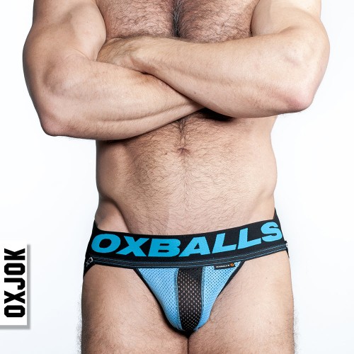 Oxballs Oxjok Airmesh Swagger Jock Sky Blue S