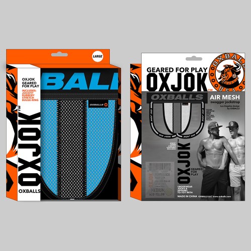 Jockstrap Oxballs Oxjok Airmesh Swagger Sky Blue S