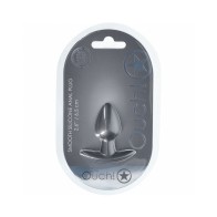 Ouch! Plug Anal Suave de Silicona Pequeño 2.6 Pulgadas Cobre