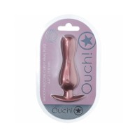 Ouch! Smooth Silicone Curvy Anal Plug for Naughty Play