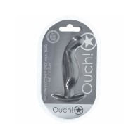 Ouch! Smooth Silicone P-Spot Anal Plug 4.6 in. - Explore New Pleasure