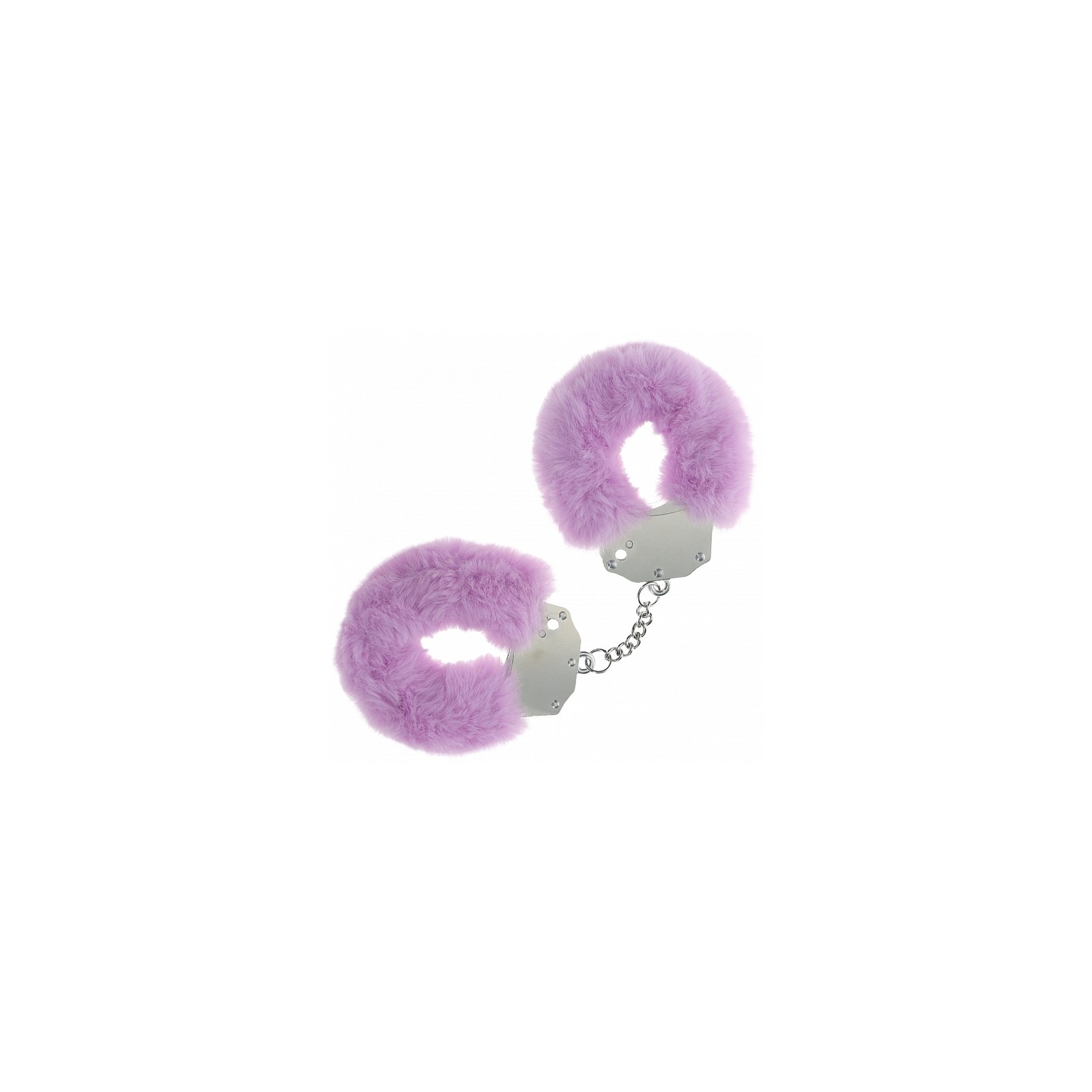 Ouch Heavy-Duty Fluffy Handcuffs Lavender