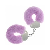 Ouch Heavy-Duty Fluffy Handcuffs Lavender