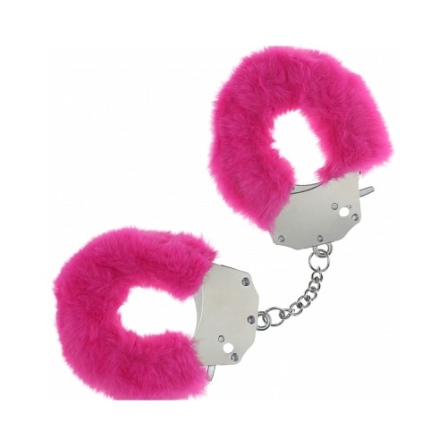 Heavy-Duty Fluffy Handcuffs for Playful Fun