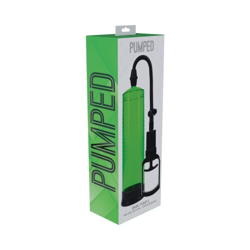 Pumped Basic Pump 2 Water Resistant Green