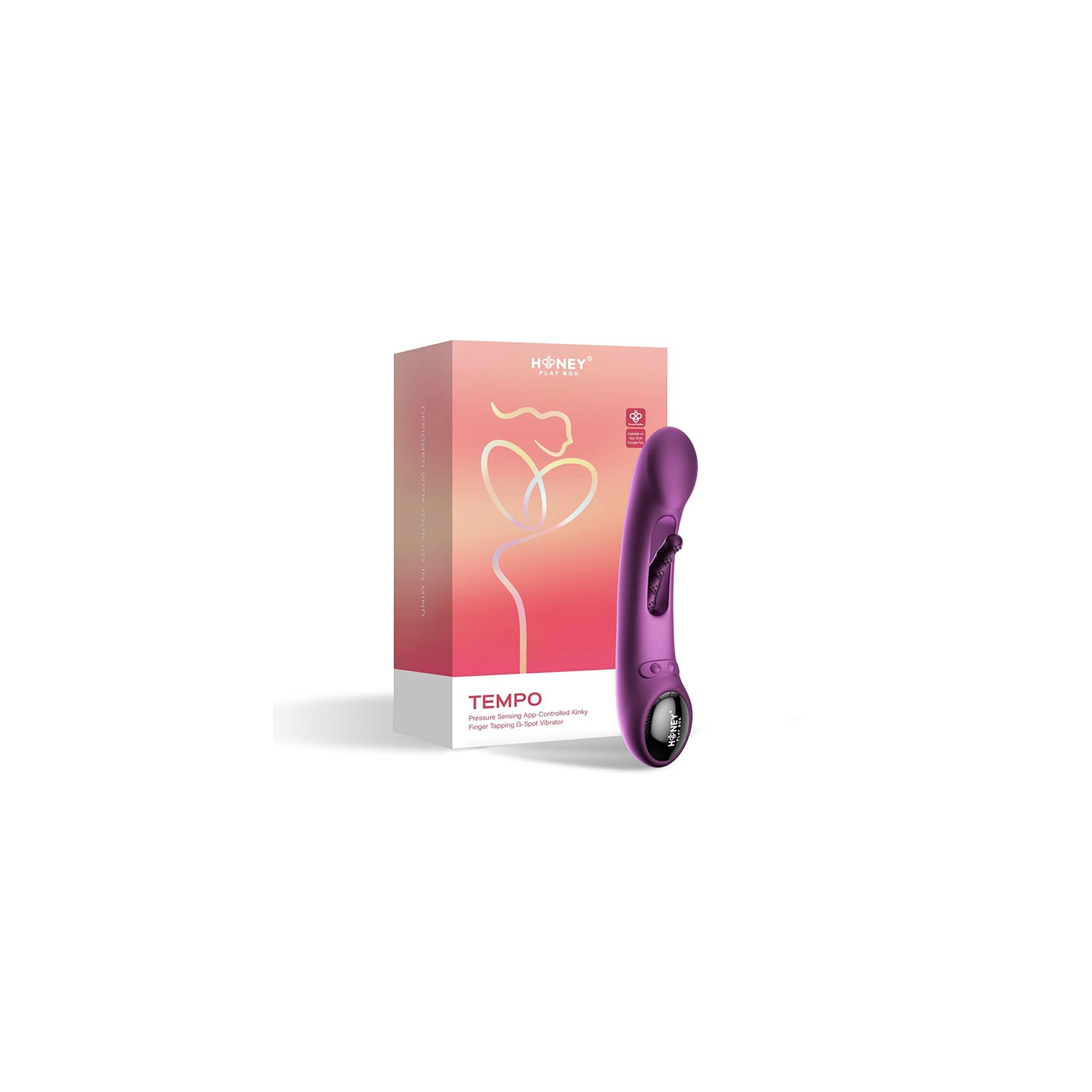 Vibrador G-Spot Controlado por App Honey Play Box Tempo