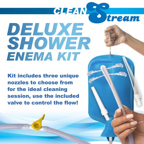 Kit de Enema Deluxe para Ducha CleanStream