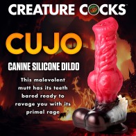 Creature Cocks Cujo Canine Silicone Dildo XL