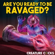 Creature Cocks Demogorgon Silicone Dildo - Fantasy Pleasure