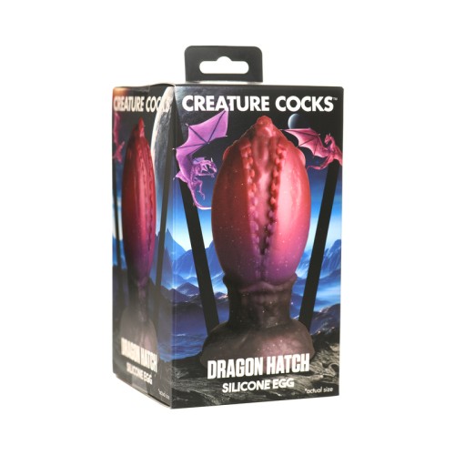 Huevo de Silicona Creature Cocks Dragón Grande