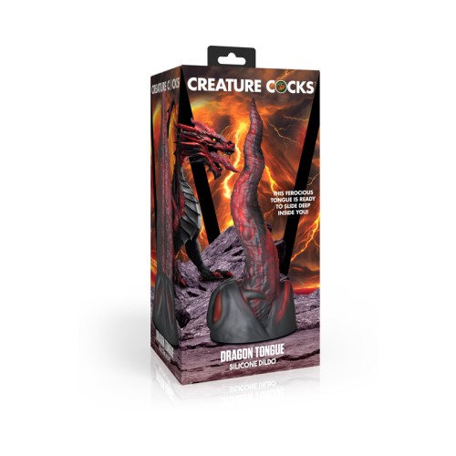 Creature Cocks Dragon Tongue Silicone Dildo for Fantasy Play