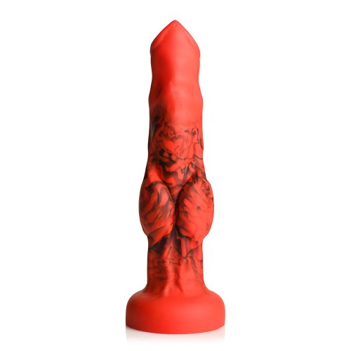 Creature Cocks Fire Hound Silicone Dildo for Intense Pleasure