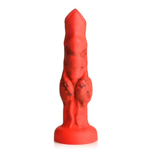 Fire Hound Creature Cocks Silicone Dildo for Fantasy Play