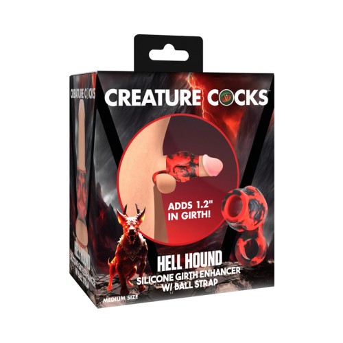 Creature Cocks Hell Hound Aumento de Grosor de Silicona