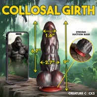 Creature Cocks King Kong Dildo Silicone