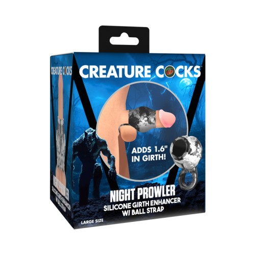 Creature Cocks Night Prowler Aumentador de Grosor de Silicona - Grande