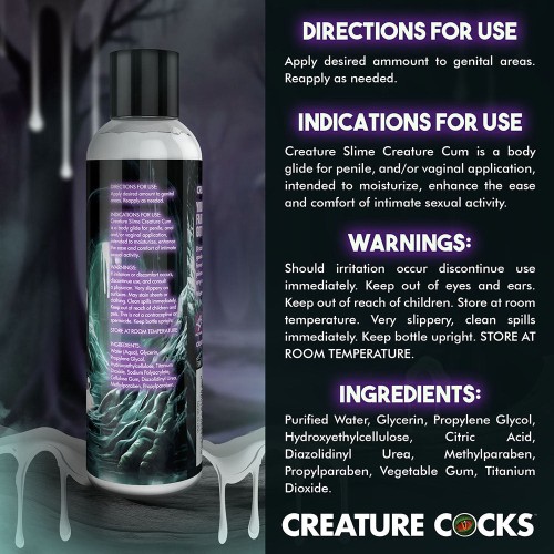 Creature Slim Lubricante de Jizz Inodoro - 8 oz.