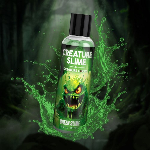 Lubricante Verde Creature Slime a Base de Agua 4 oz - Mejora Tu Juego