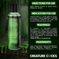 Lubricante Verde Creature Slime a Base de Agua 4 oz - Mejora Tu Juego