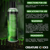 Creature Slime Lubricante Verde para Juego de Fantasía Definitivo